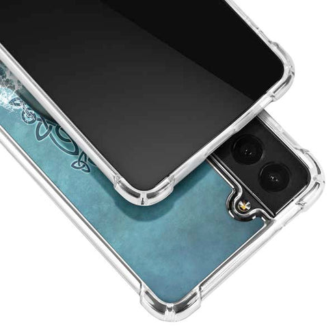 Brigid Ashwood Dolphin Celtic Knot Galaxy S21 FE Clear Case
